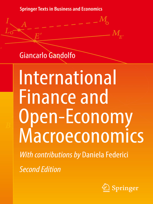 Title details for International Finance and Open-Economy Macroeconomics by Giancarlo Gandolfo - Available